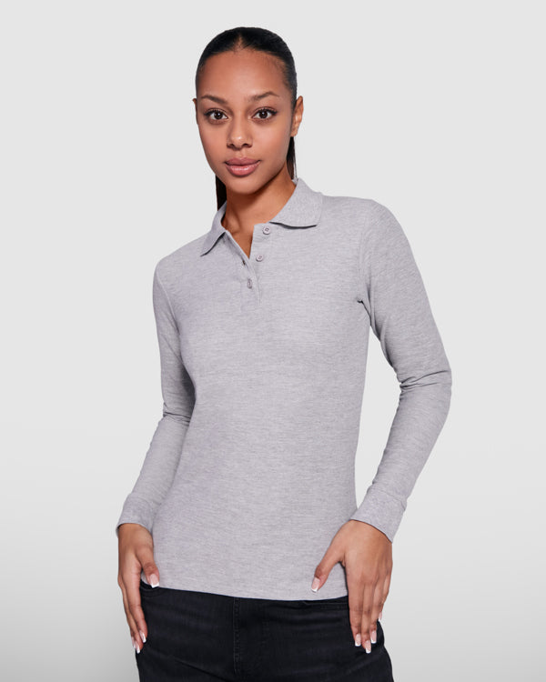 POLO ESTRELLA DONNA L/S 6636